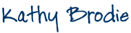 Kathy Brodie Signature