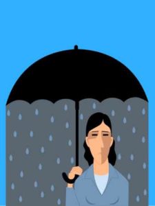 umbrella girl